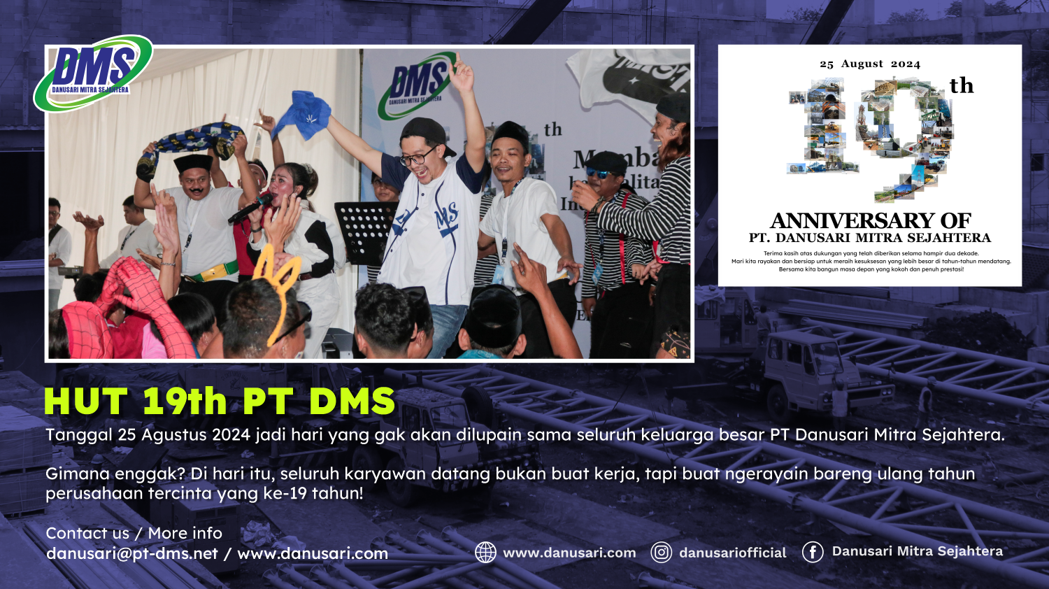 19th Anniversary PT Danusari Mitra Sejahtera
